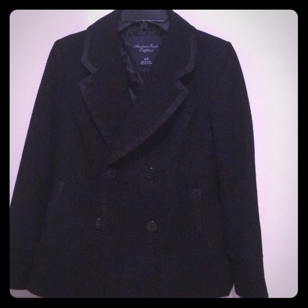 Black American Eagle American Coat